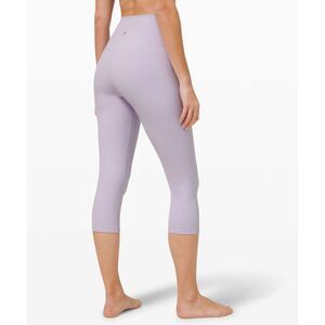 Lululemon Align Crop *21" Lavender Dew SIZE 4